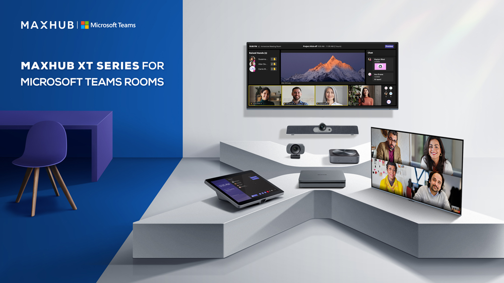 MAXHUB XT SERIES FOR MICROSOFT TEAMS ROOMS